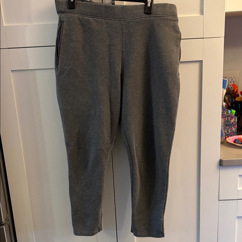 Gray women’s sweat pants